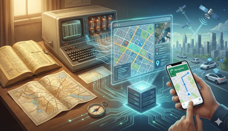 The History of the Underlying Technologies Behind Internet Business Directories and Maps