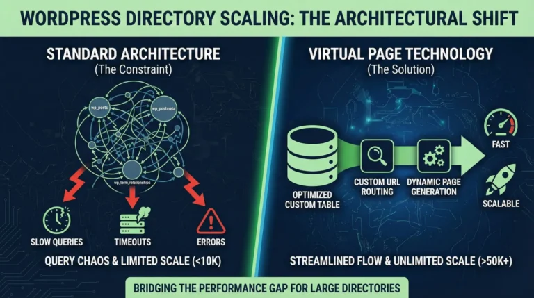 WordPress Performance Barriers in Large-Scale Business Directory Implementation: An Empirical Analysis
