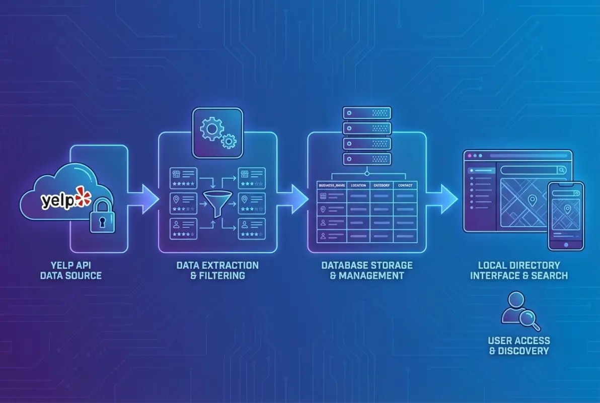 Image for How to Build a Local Business Directory Using Yelp Data: Complete 2025 Guide
