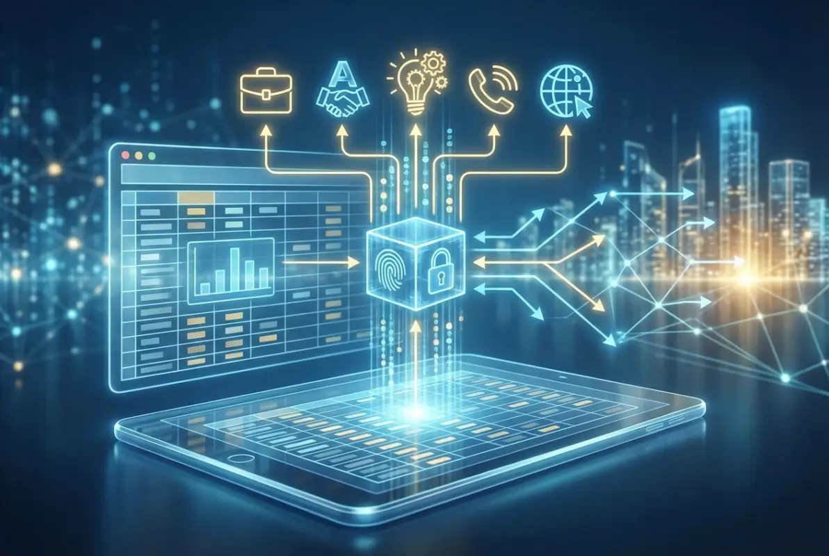 Image for How to Create a Business Directory in Excel: Add Headers for Business Type, Name, Specialty, Phone & Website