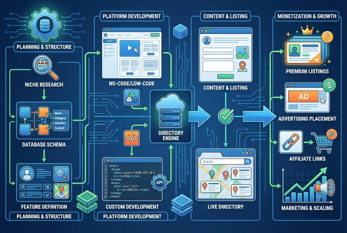 Image for How to Create a Business Directory: Complete 2025 Guide (With Monetization)