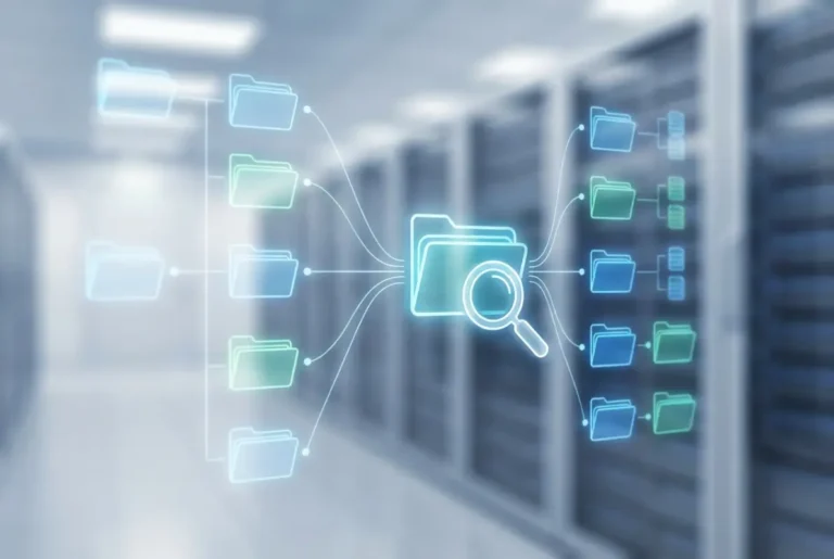 Create a striking, professional hero image for a blog article titled: How to Index a Directory Listing: 5 Methods for Website Owners. Style: Modern, clean, eye-catching design that represents the main topic. No text overlays. High quality 1200x800 professional blog header.