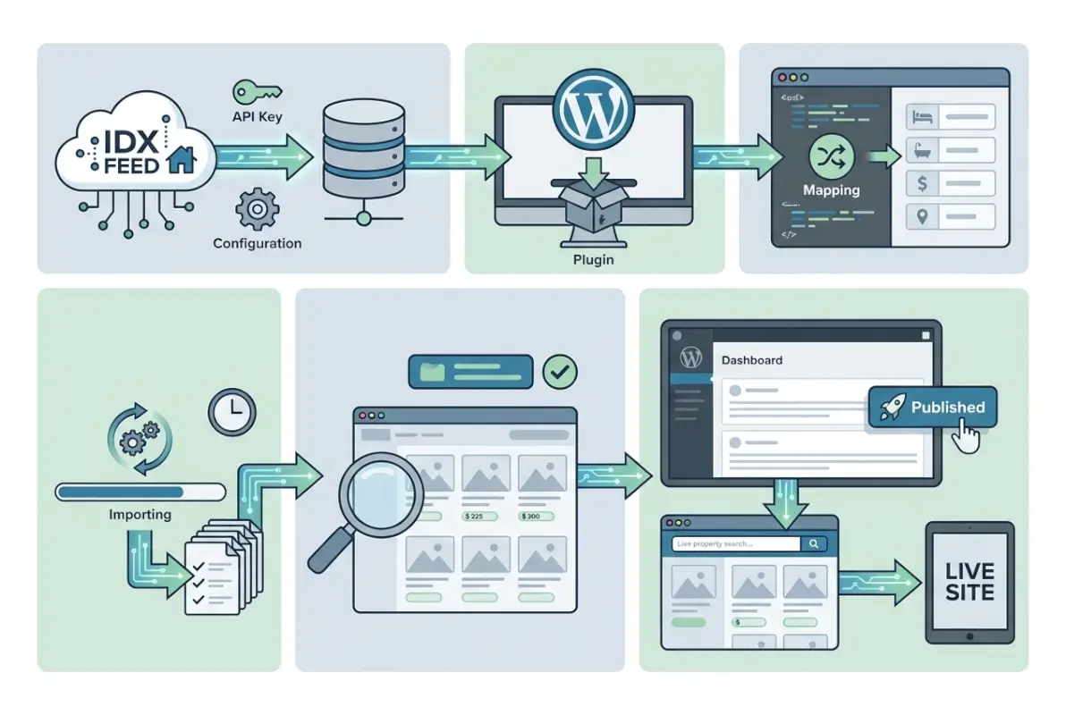Image for How to Import Listings from IDX to WordPress: 6 Simple Steps