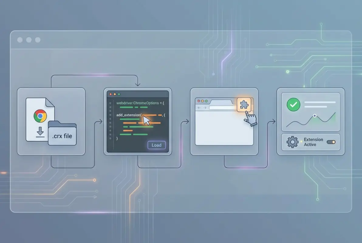 Image for How to Install a Chrome Plugin in Selenium: A Step-by-Step Guide