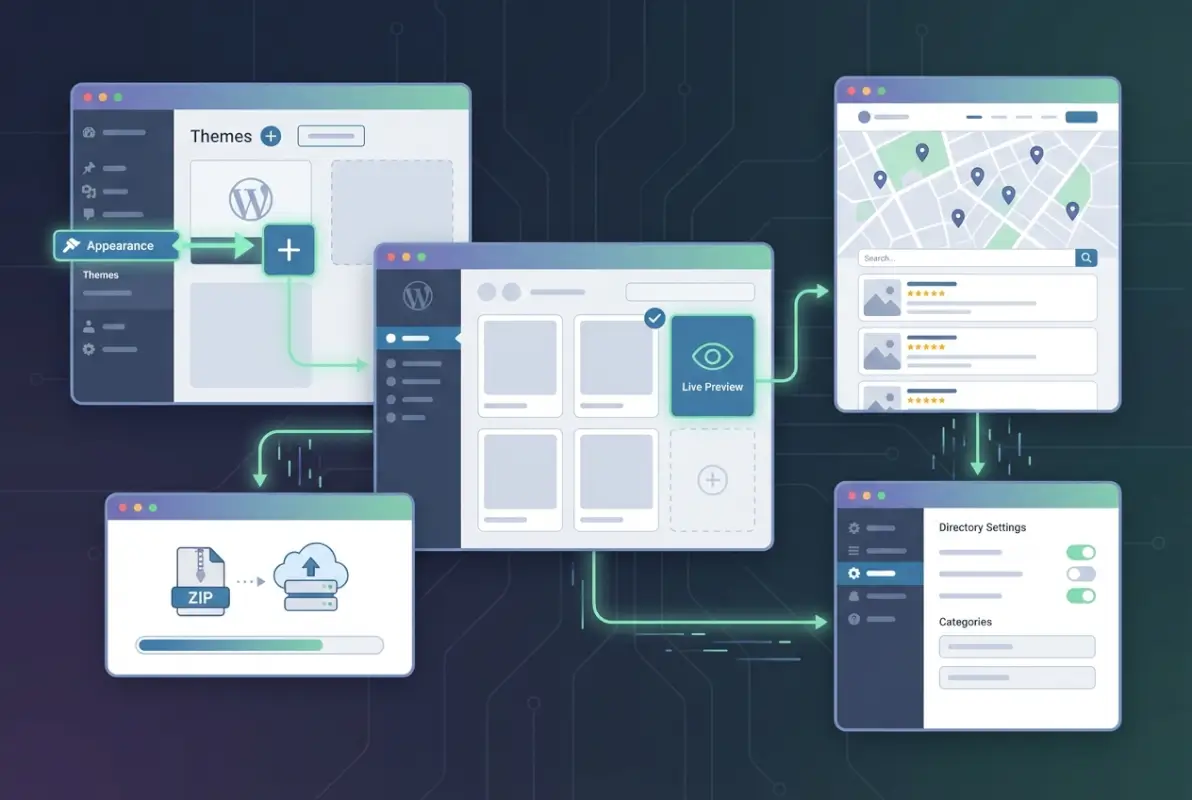 Image for How to Install a WordPress Directory Theme: A Step-by-Step Guide