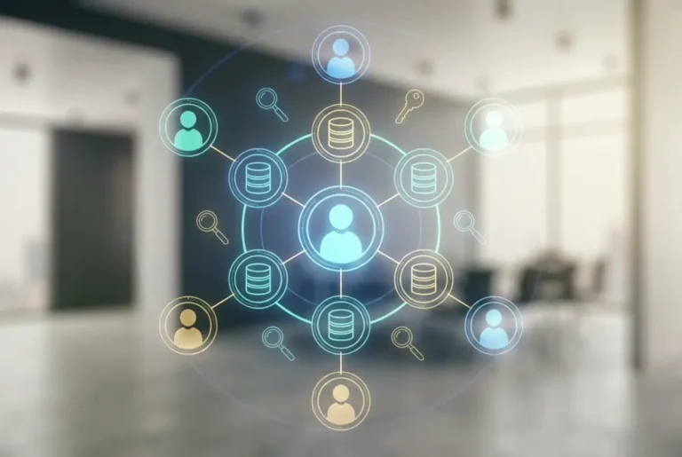 Create a striking, professional hero image for a blog article titled: 6 Proven Secrets to Building a Thriving Membership Business Directory. Style: Modern, clean, eye-catching design that represents the main topic. No text overlays. High quality 1200x800 professional blog header.