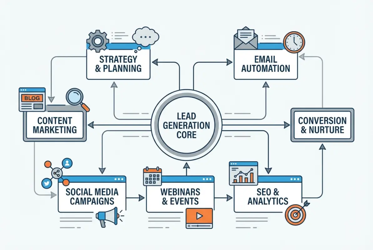 Image for Aregs Website Development Company: 6 Proven Lead Generation Strategies for 2025