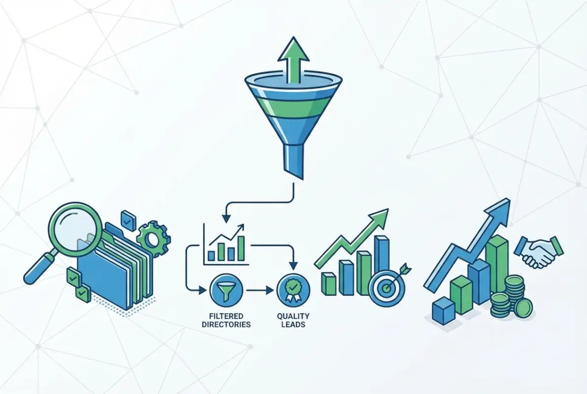Image for B2B Directory Guide: How to Choose the Right Business Directory for Lead Generation