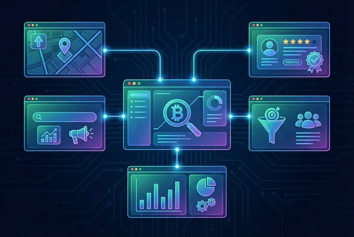 Tools and interfaces for Why List Your Business in a Directory? 5 Key Benefits That Actually Drive Results