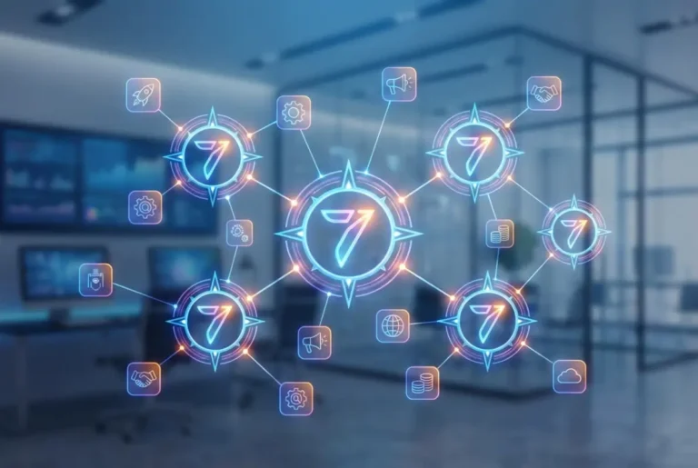 Create a striking, professional hero image for a blog article titled: Best Platforms for Startup Directories: Top 7 Affordable Options for 2025. Style: Modern, clean, eye-catching design that represents the main topic. No text overlays. High quality 1200x800 professional blog header.