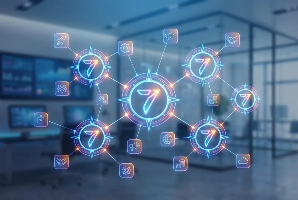 Create a striking, professional hero image for a blog article titled: Best Platforms for Startup Directories: Top 7 Affordable Options for 2025. Style: Modern, clean, eye-catching design that represents the main topic. No text overlays. High quality 1200x800 professional blog header.