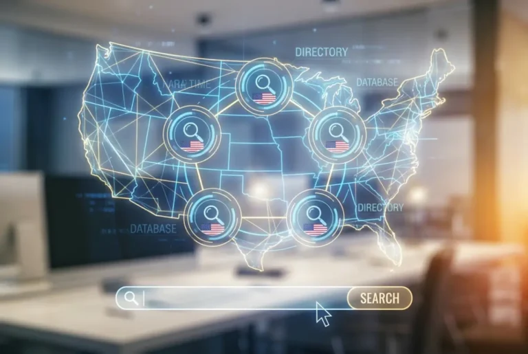Visual overview of 5 Best Free US Business Directory Databases in 2026