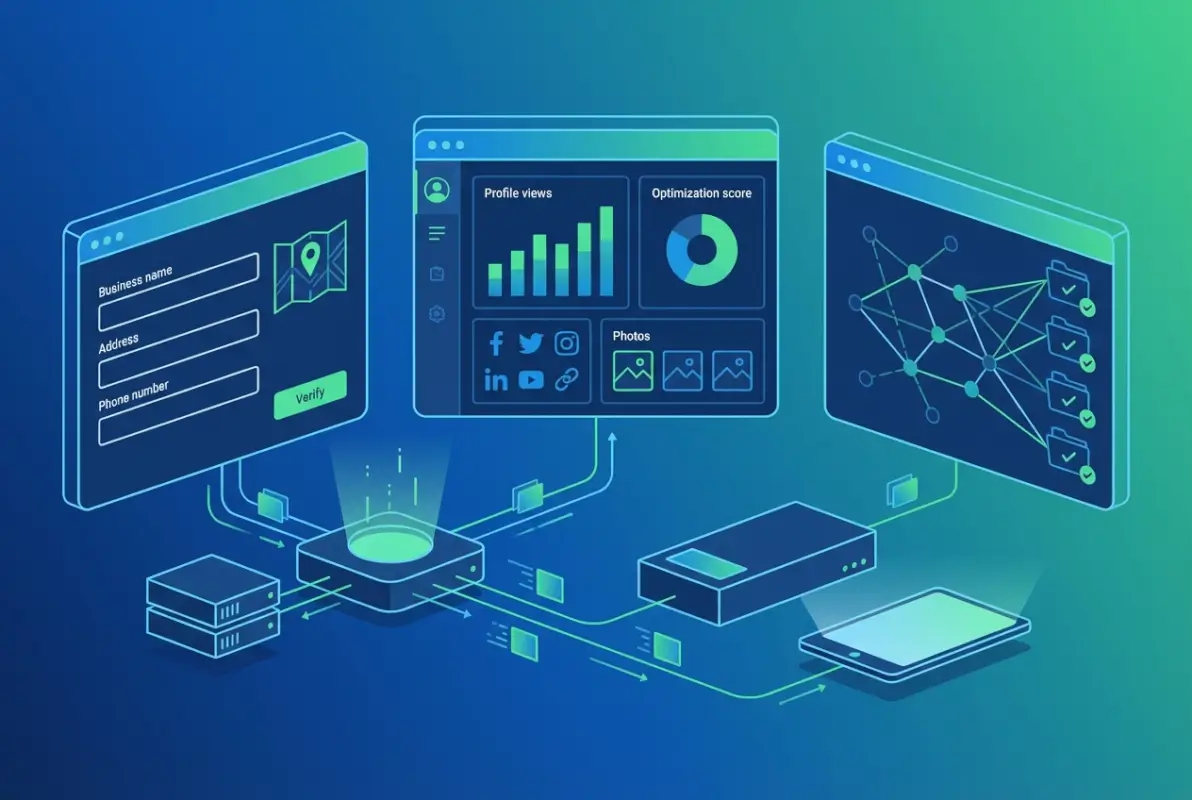 Tools and interfaces for How to List Your Business on 411: Complete Guide to Directory Registration & Optimization