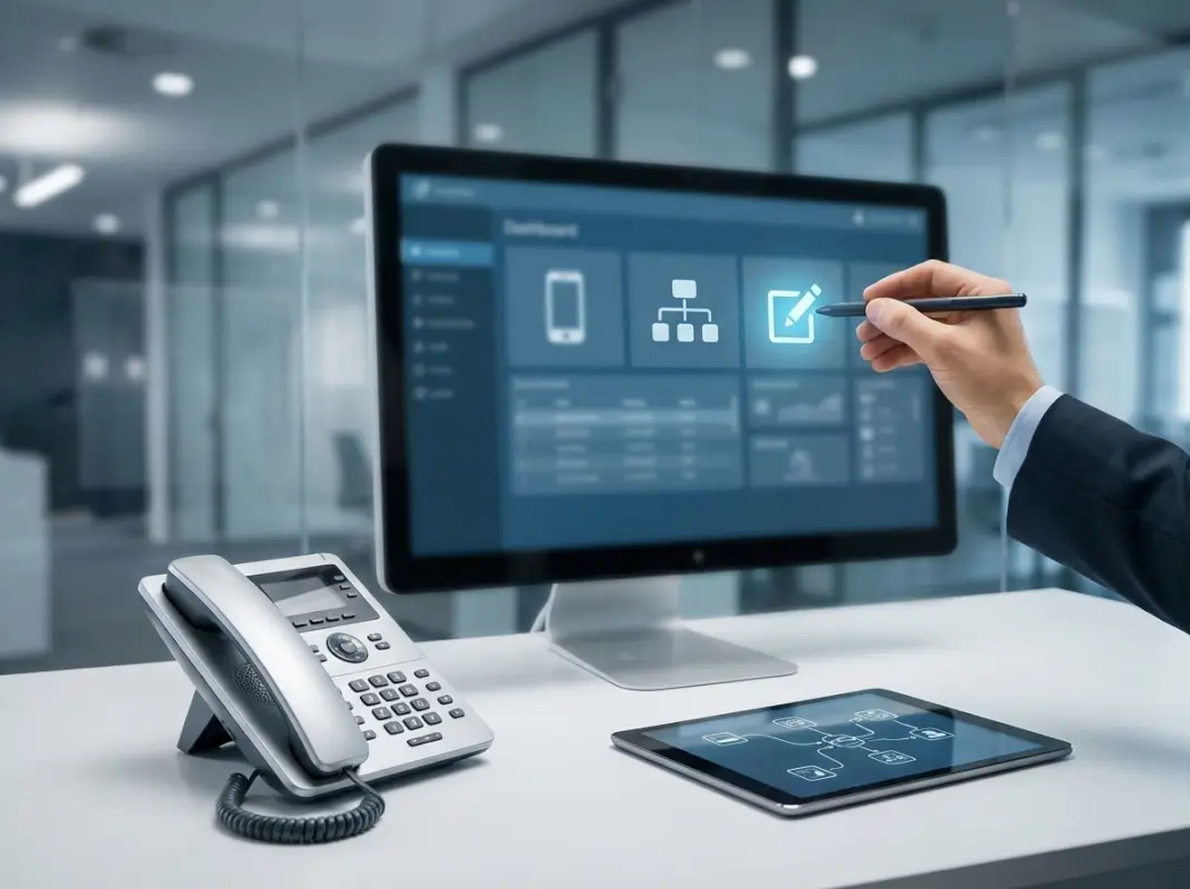 Visual overview of How to Change Your Comcast Business Auto Attendant Directory: Complete VoiceEdge Guide