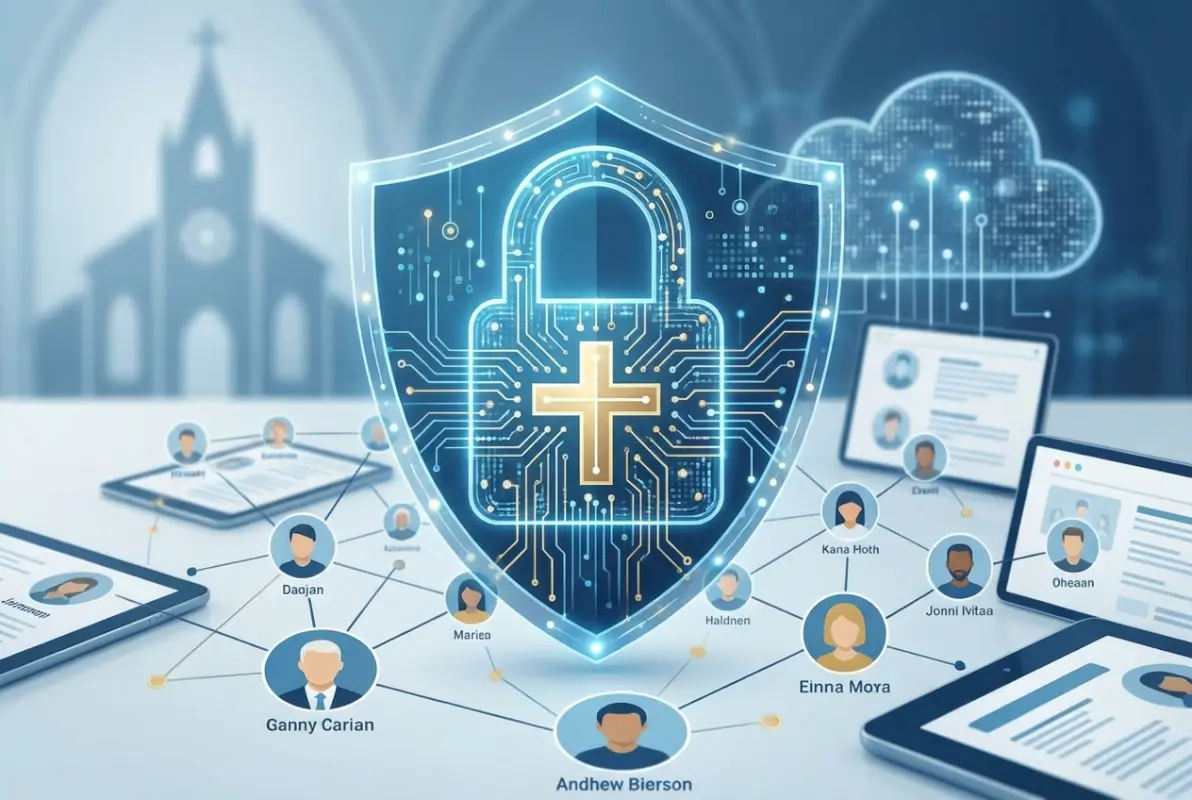 Visual overview of How Secure Is a Church Online Directory? 6 Best Practices for Data Privacy