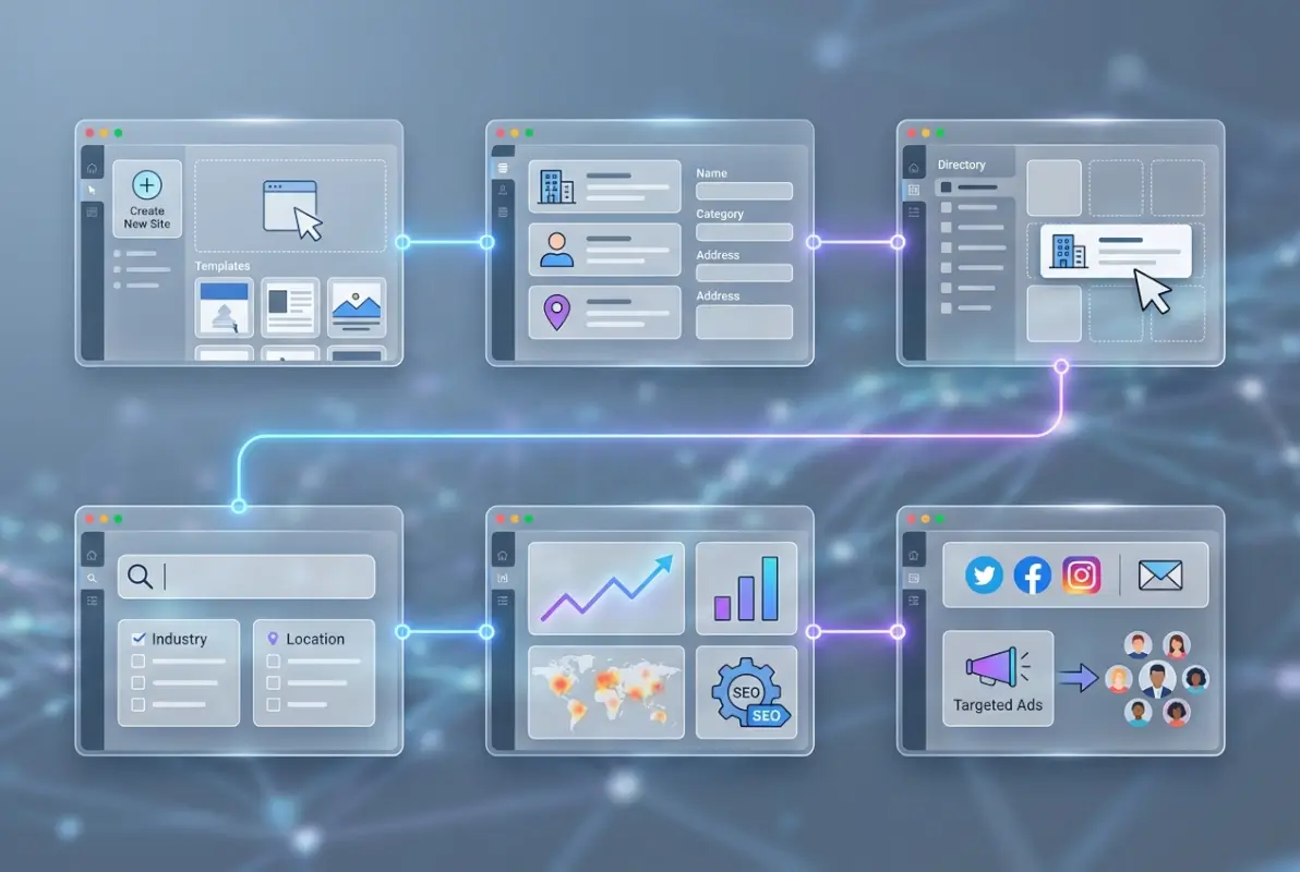 Tools and interfaces for 6 Steps to Create a Business Directory in Wix & Drive Targeted Traffic
