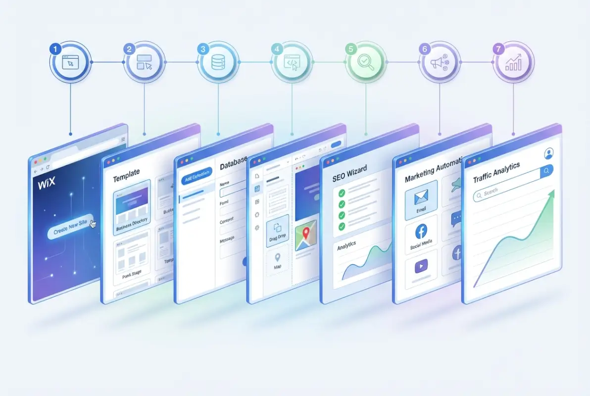 Tools and interfaces for 7 Steps to Create a Business Directory in Wix That Drives Traffic