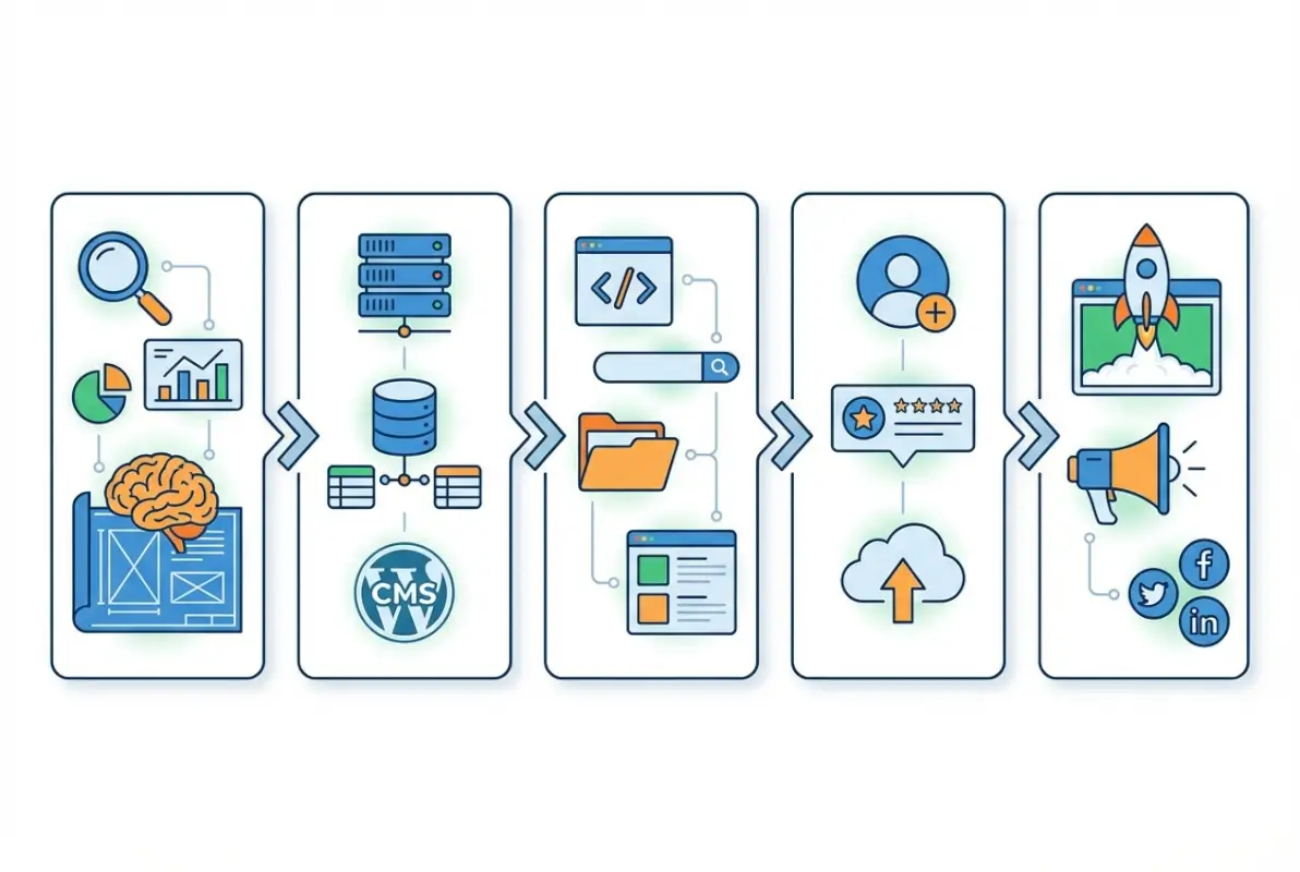 Step-by-step process for 5 Steps to Create an Online Directory Like Manta for Your Niche