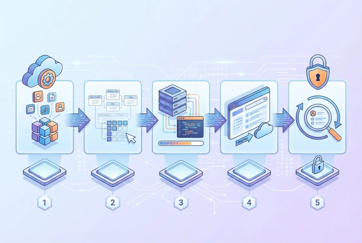 Image for 5 Steps to Create Your Own Personal Online Directory