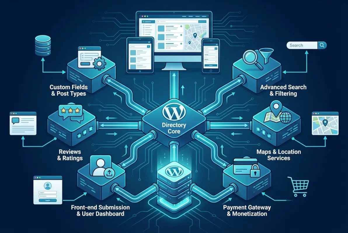 Step-by-step process for Creating an Online Directory with WordPress: 6 Essential Plugins to Use