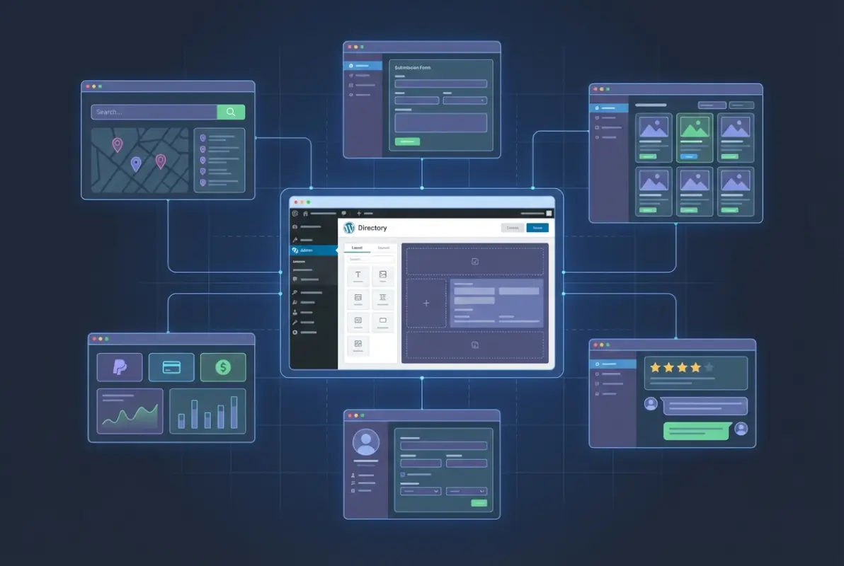 Tools and interfaces for Creating an Online Directory with WordPress: 6 Essential Plugins to Use