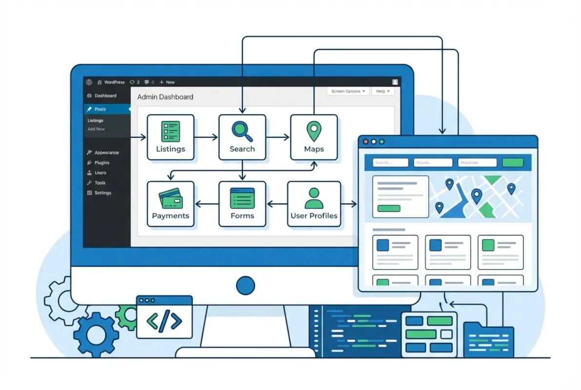 Tools and interfaces for Creating an Online Directory with WordPress: 6 Essential Plugins to Use