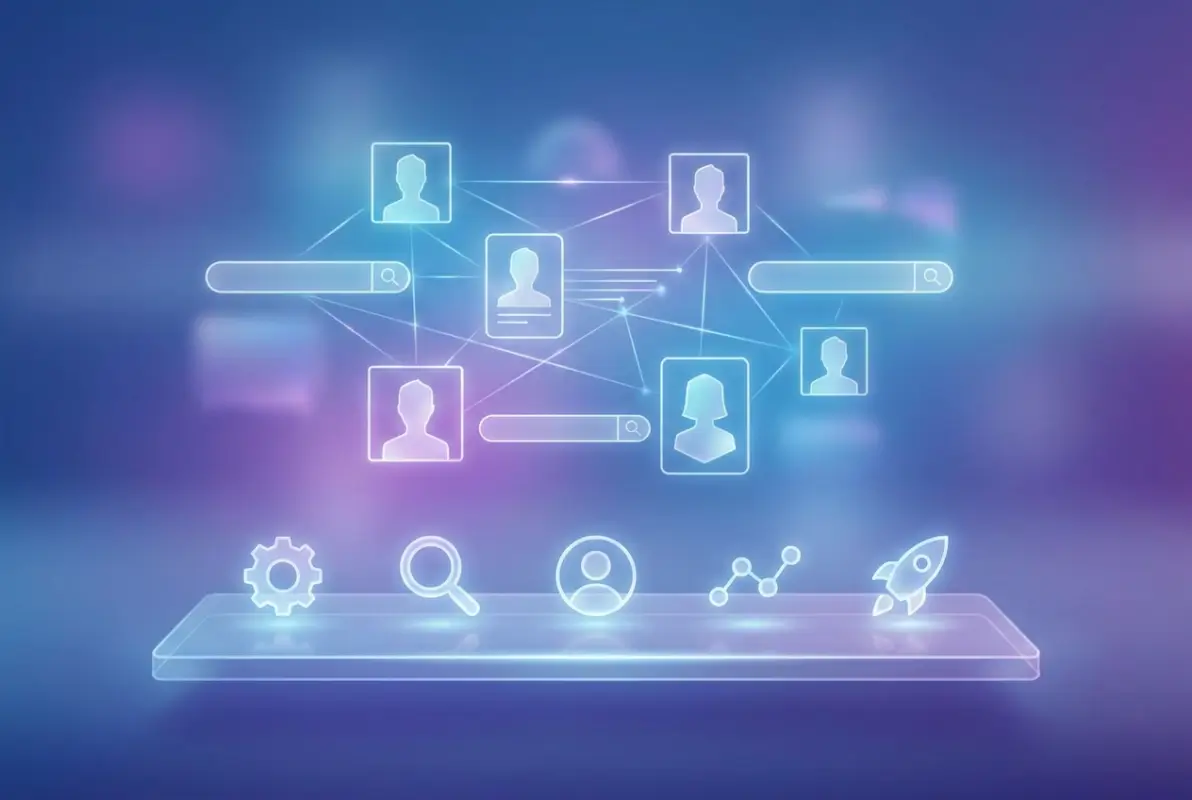 Create a striking, professional hero image for a blog article titled: 5 Essential Steps to Set Up Your Online Directory for Maximum Impact. Style: Modern, clean, eye-catching design that represents the main topic. No text overlays. High quality 1200x800 professional blog header.