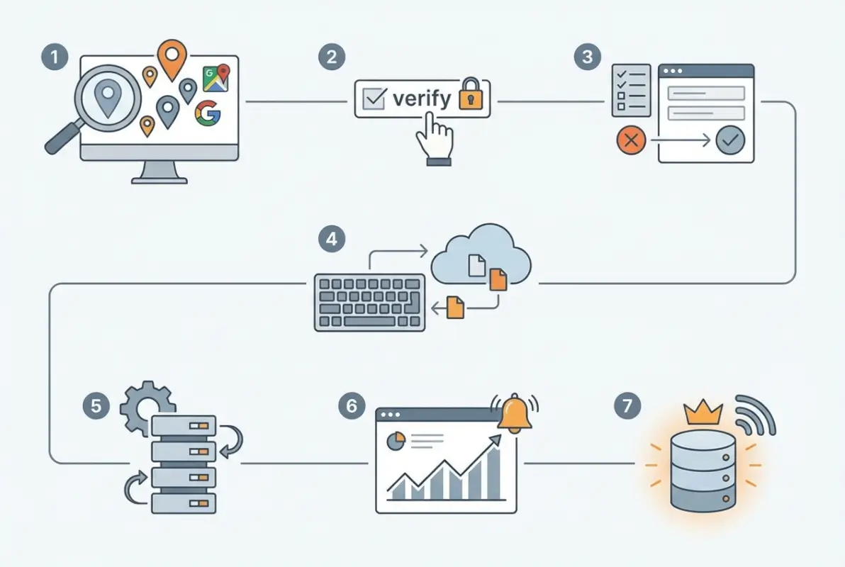 Step-by-step process for How to Fix Your Business Info on Directory Engines: 7 Steps That Actually Work