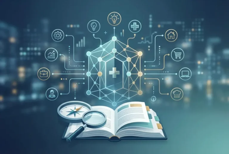 Create a striking, professional hero image for a blog article titled: Gateway Church Business Directory: Complete Industry Classification Guide & Listing Strategy. Style: Modern, clean, eye-catching design that represents the main topic. No text overlays. High quality 1200x800 professional blog header.