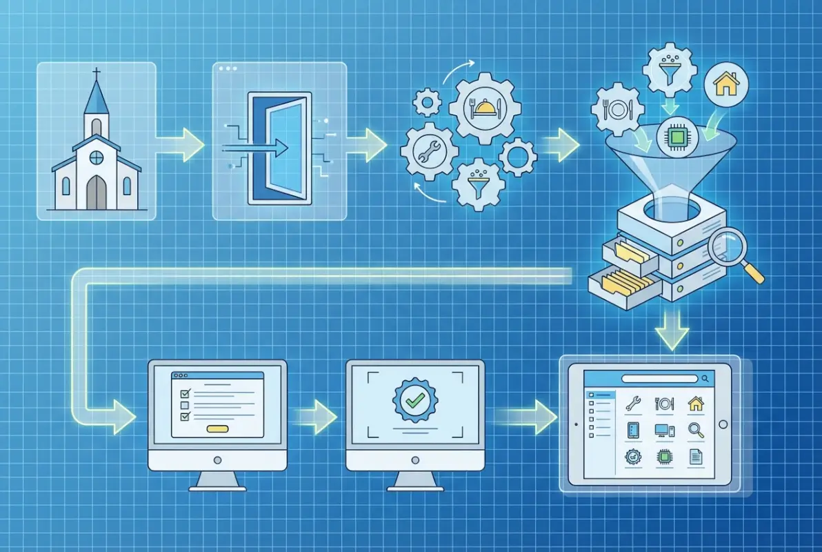 Image for Gateway Church Business Directory: Complete Industry Classification Guide & Listing Strategy