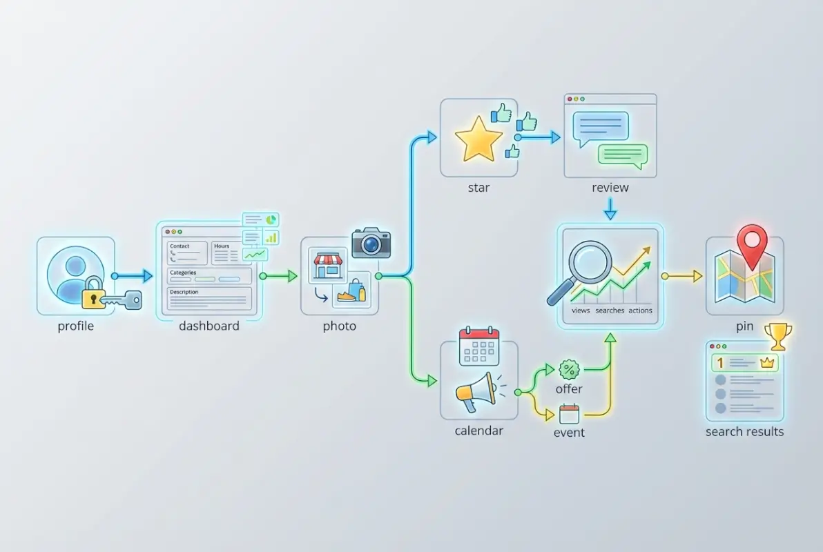 Image for Google Business Profile Optimization: Complete Guide to Dominating Local Search in 2024