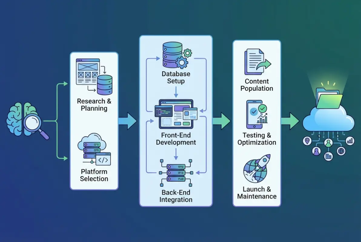 Step-by-step process for How to Build an Online Directory: A Comprehensive Guide for 2025