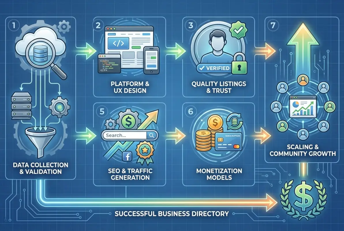 Image for How to Build a Successful Business Directory: 7 Proven Strategies That Drive Revenue
