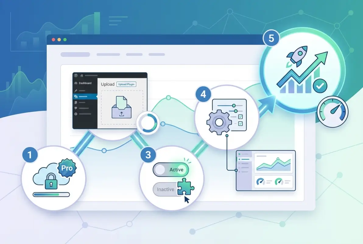 Image for How to Install a Pro Plugin in WordPress: 5 Simple Steps