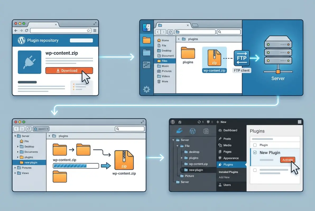 Image for How to Install a WordPress Plugin Manually: A Beginner's Guide