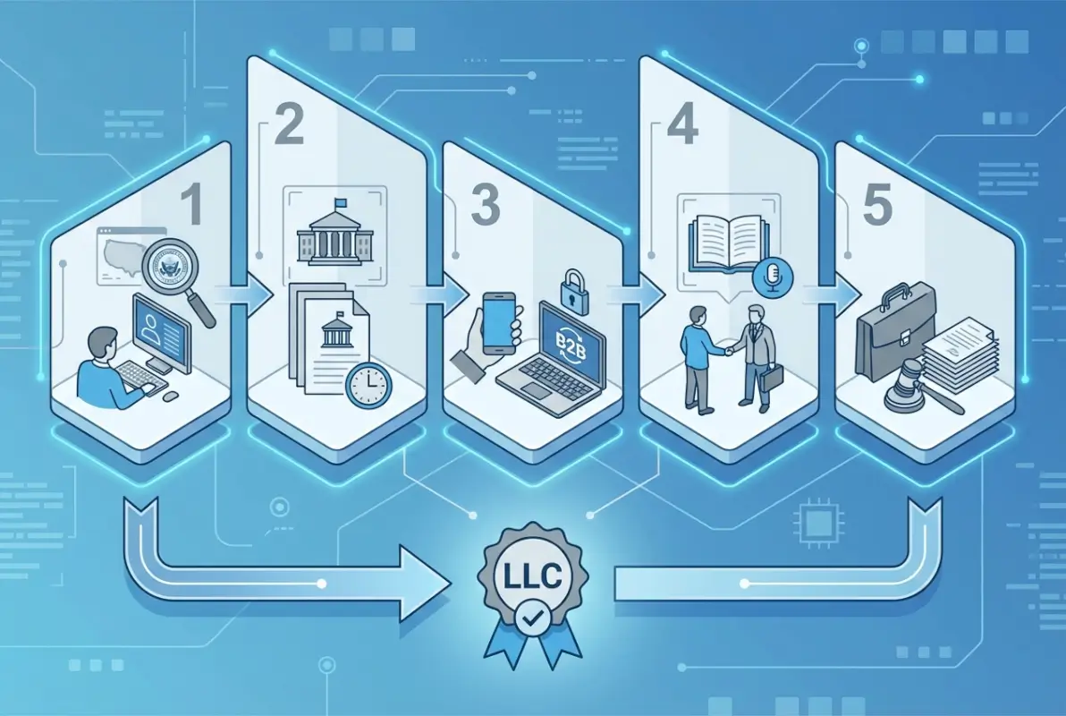 Image for How to Know if a Business Is Listed as an LLC: 5 Research Methods