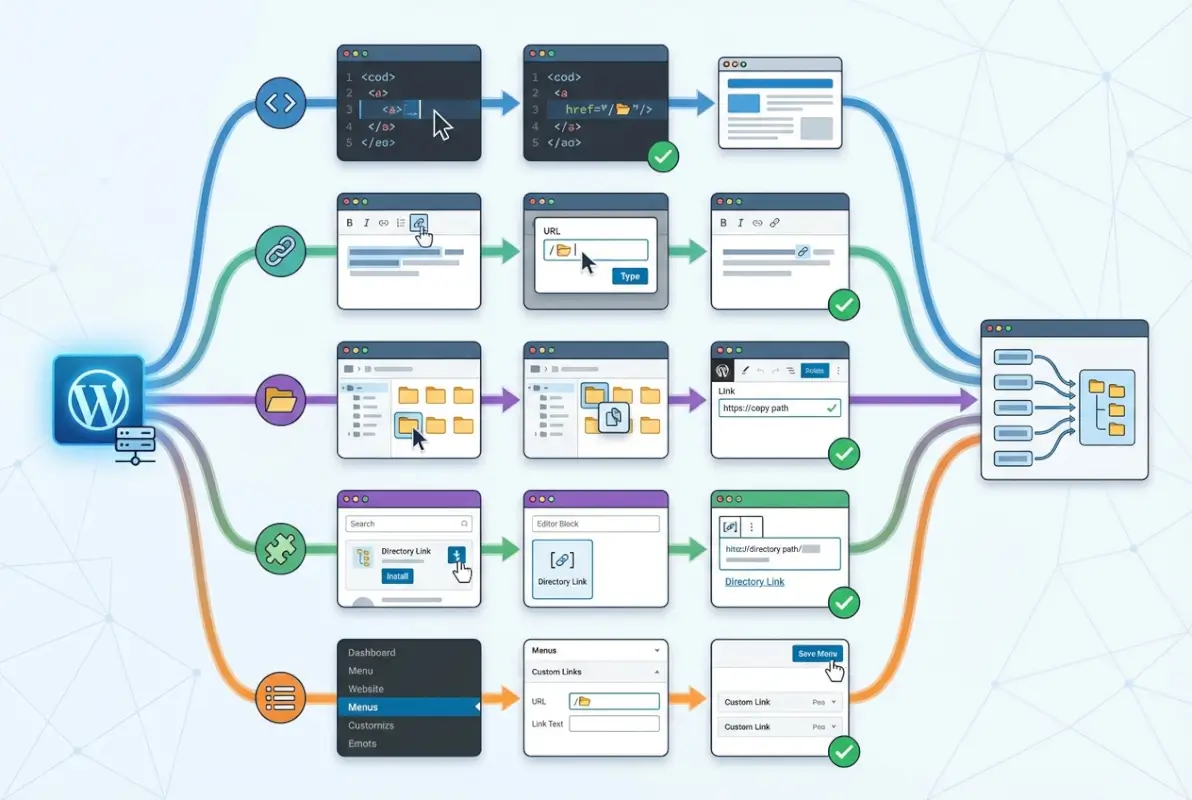 Image for How to Link to a Specific Directory in WordPress: 5 Simple Methods