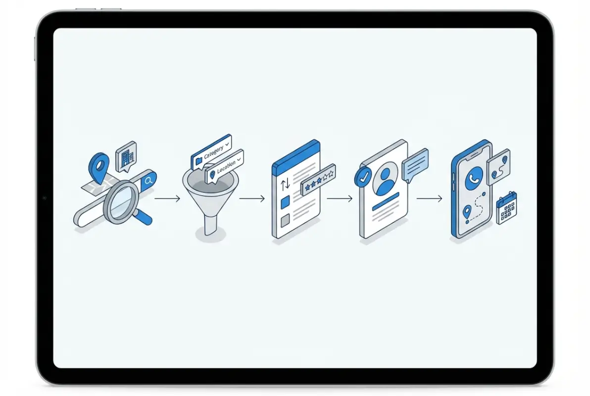 Step-by-step process for How to Search Businesses in FSLocal Directory: 5 Essential Tips for Finding Local Services Fast