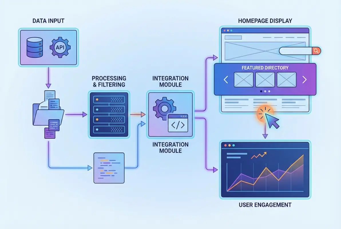Image for How to Showcase Your Business Directory on Homepage for Maximum Engagement