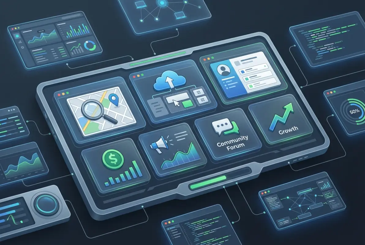 Tools and interfaces for How to Start a Profitable Directory Business in 2025: 7 Steps That Actually Work