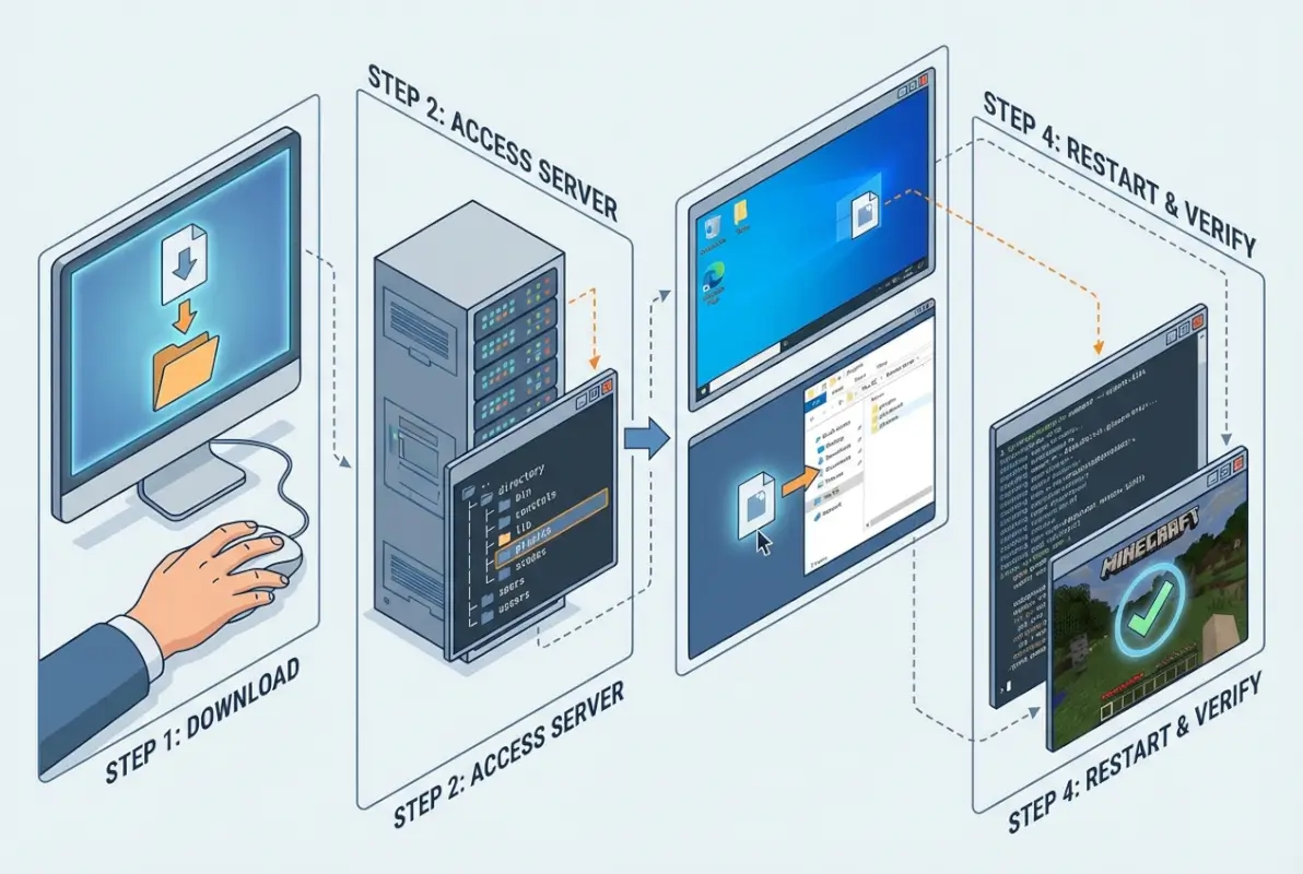Image for How to Install a Plugin on a Minecraft Server: A Step-by-Step Guide