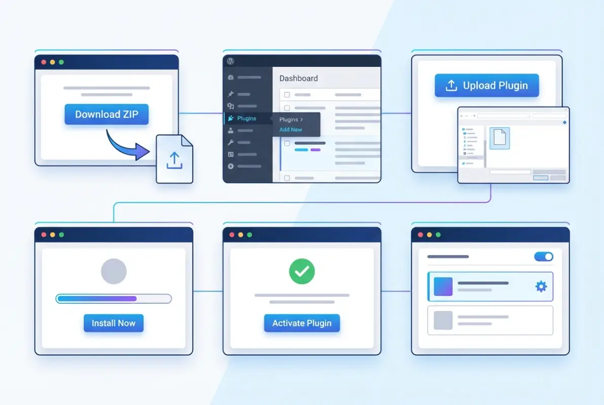 Image for How to Install a WordPress Plugin with a ZIP File: 6 Easy Steps