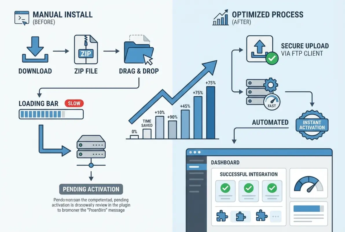 Image for How to Install WordPress Plugins Manually: A Step-by-Step Tutorial