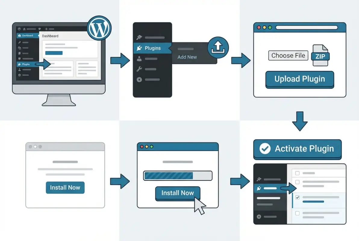 Image for How to Install a ZIP Plugin in WordPress: 5 Simple Steps