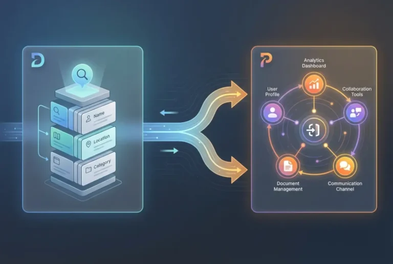 Visual overview of Directory vs Business Portal: Key Differences & When to Use Each