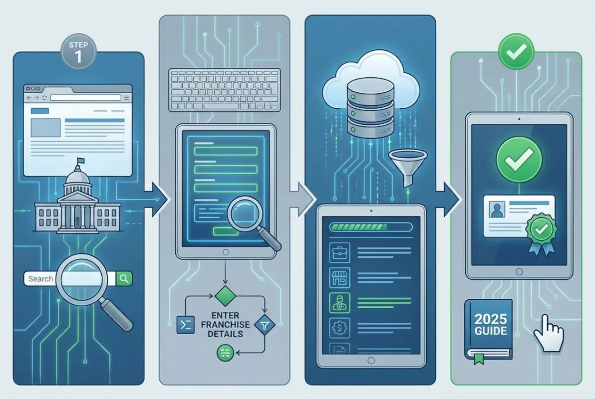 Step-by-step process for How to Check if Your Business is in the SBA Franchise Directory (2025 Guide)