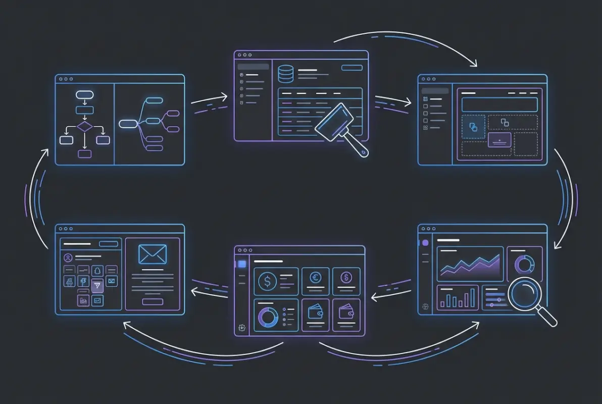 Tools and interfaces for 6 Key Steps to Run a Successful Directory Website Business