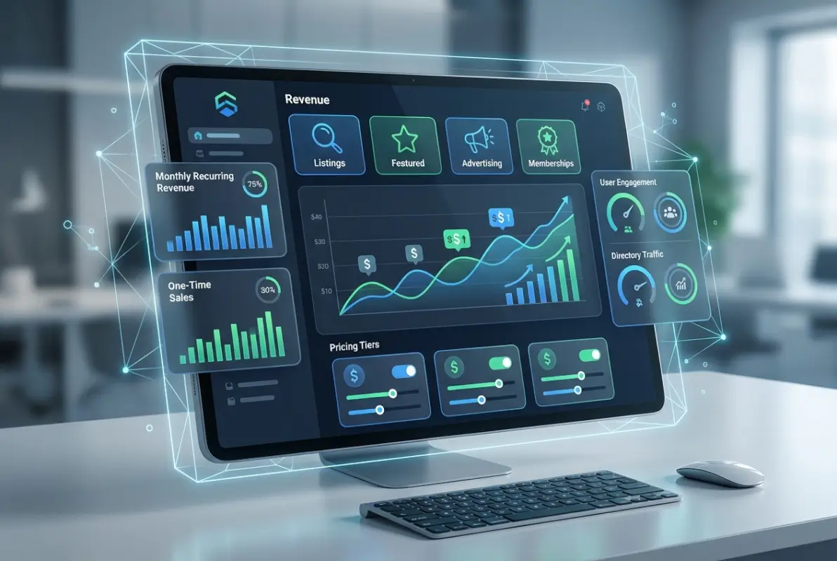 Tools and interfaces for How Much Can You Make Running a Local Online Directory? Revenue Potential