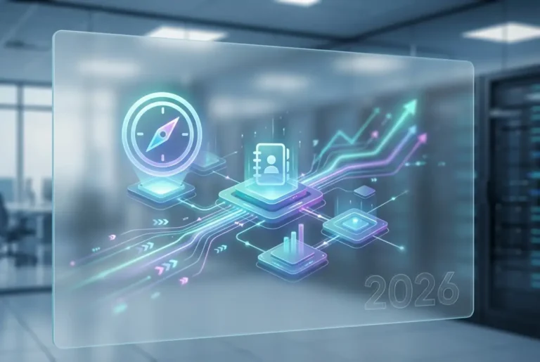 Create a striking, professional hero image for a blog article titled: 7 Proven Ways to Promote Your Directory Website and Drive Real Traffic in 2026. Style: Modern, clean, eye-catching design that represents the main topic. No text overlays. High quality 1200x800 professional blog header.