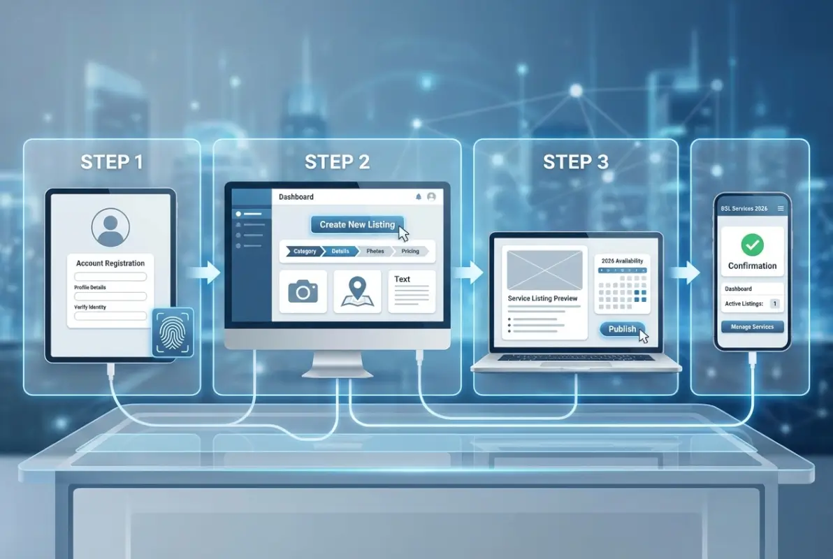 Tools and interfaces for How to Set Up a KSL Service Listing in 2026: Complete Step-by-Step Guide